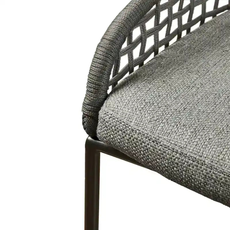 Madison Park Carmel Woven Counter Stool 25