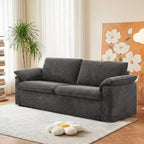 Dyonery 86 Cloud Loveseat Sofa, Deep Seat & Wide Armrest Pillows, Sturdy Frame, Breathable Ergonomic Design