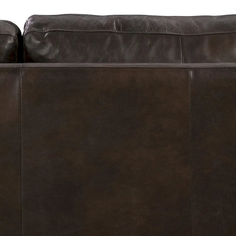 Poly & Bark Sorrento Sofa - Full Grain Genuine Italian Leather