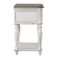 Magnolia Manor Antique White Leg Night Stand