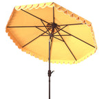 Outdoor Kjerstin Valance 9Ft Double Top Umbrella