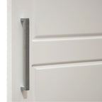 Palace Imports Armadio a 3 ante Cosmo 100% legno massello con ante in legno massello o a specchio