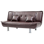 Lionel Faux Leather Sofa Bed