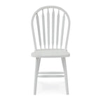 Chaise de salle à manger Windsor Arrowback en bois massif