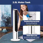 Costway 3-In-1 Evaporative Air Cooler 41'' Portable Tower Fan Humidifier