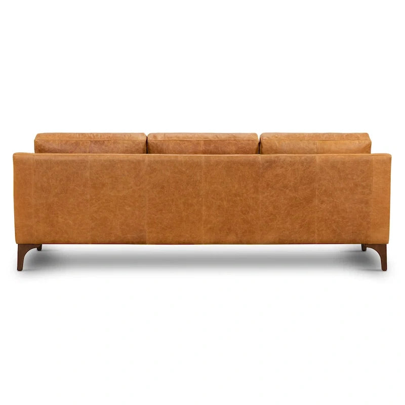 Poly & Bark Sorrento Sofa - Full Grain Genuine Italian Leather