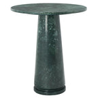 Table d'appoint ronde haute en marbre SAFAVIEH Couture Ghicu - 56 cm L x 53 cm P x 61 cm H - 21Wx21Dx24H