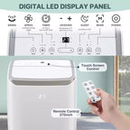 14000Btu Portable Air Conditioner Cools Up to 750 Sq.Ft, Portable AC Unit with Dehumidifier